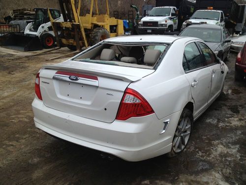 2012 ford fusion sel salvage wrecked rebuildable damaged as is