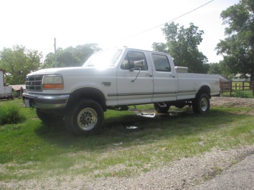 1997 ford f-350 powerstroke turbo diesel 7.3 l  no rust