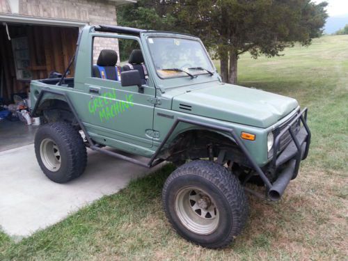 Off-road 1987 suzuki samurai jeep 4x4 4wd lifted 87 - better than any atv utv !