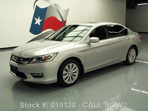 2013 honda accord ex-l v6 sedan sunroof rear cam 23k mi texas direct auto