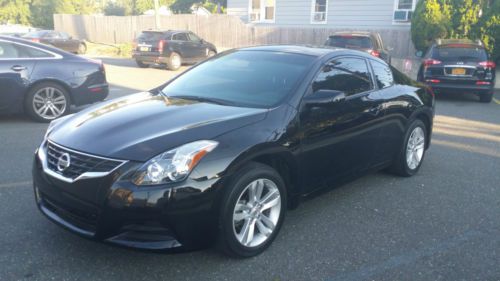2011 nissan altima s coupe 2-door 2.5l no reserve salvage title runs great