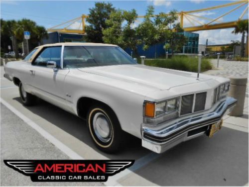 No reserve 1976 oldsmobile delta eighty-eight royale ac ps pb pw white/tan