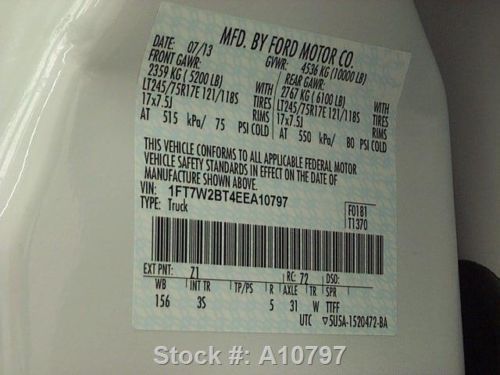 2014 FORD F-250 XLT CREW 4X4 TURBO DIESEL 6-PASS 14K MI TEXAS DIRECT AUTO, US $39,480.00, image 20