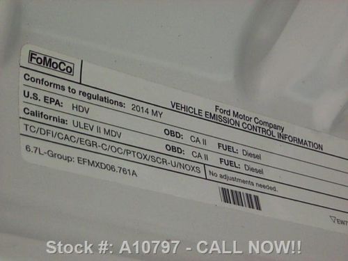 2014 FORD F-250 XLT CREW 4X4 TURBO DIESEL 6-PASS 14K MI TEXAS DIRECT AUTO, US $39,480.00, image 21