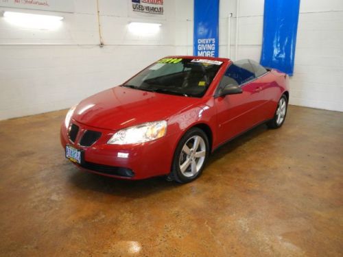 2006 pontiac g6 gtp hard top convertible hard to find! only 29,000 miles