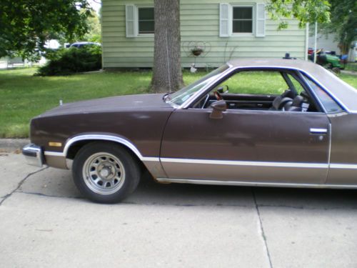1984 chevrolet el camino conquista standard cab pickup 2-door 5.7l gas