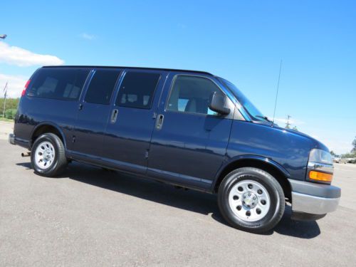 2010 chevrolet express 1500 awd passenger van v8 1 owner w/ service records