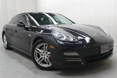 2010 panamera 4s navigation park assist bluetooth black leather memory seat