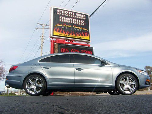 2009 volkswagen cc vr6 4motion sedan chrome rims subwoofer tint $42,630 msrp hot