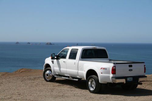 2010 ford f-450 lariat fx4 6.4l 4x4 low miles clean f450 diesel dually