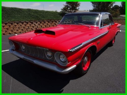 1962 plymouth fury two door hardtop in viper red