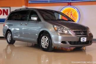 2006 honda odyssey mini van leather loaded automatic 3rd row seat silver ex-l