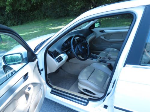 2002 BMW 330i Sedan 4-Door 3.0L White Automatic 171,000 mi, image 8
