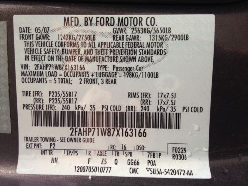 2007 Ford Crown Victoria Police Interceptor, US $4,500.00, image 18