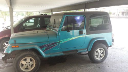 1993 jeep wrangler base sport utility 2-door 4.0l