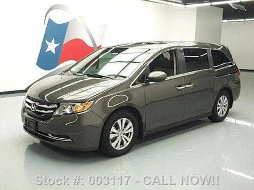 2014 honda odyssey ex-l 8-pass htd leather sunroof 14k texas direct auto