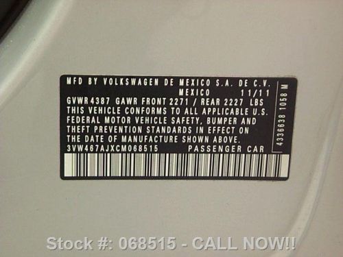 2012 VOLKSWAGEN GLI AUTOBAHN AUTO SUNROOF NAV 39K MILES TEXAS DIRECT AUTO, US $19,980.00, image 21