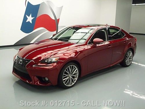 2014 lexus is250 premium climate seats sunroof nav 6k texas direct auto