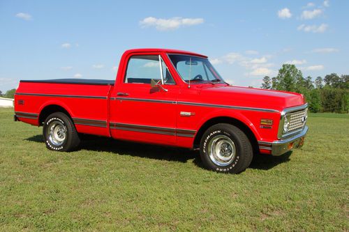 1971 chevrolet cheyenne short bed truck