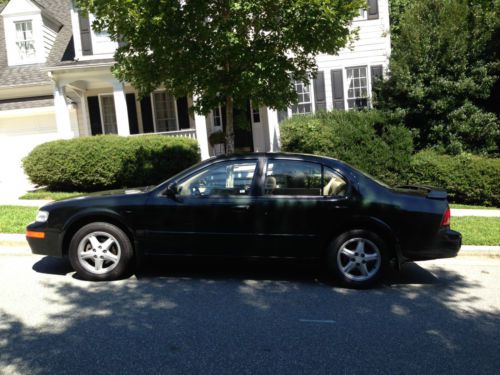 1998 nissan maxima gle * 97000 miles sunroof, bose, cruise, clean title, spoiler