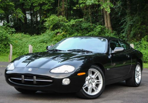 2002 jaguar xk8 2dr coupe super low 44k miles serviced v8 carfax navigation