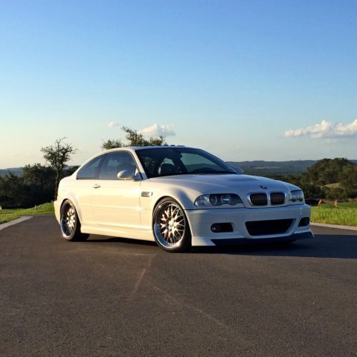 E46 m3 coupe / 6mt / vorsteiner csl / bbk / coilovers / iforged / adult owned