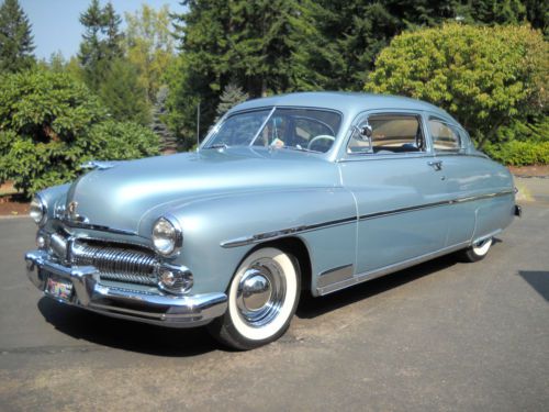 1950 mercury 8 coupe/pristine/uncut/re-built original flathead v-8