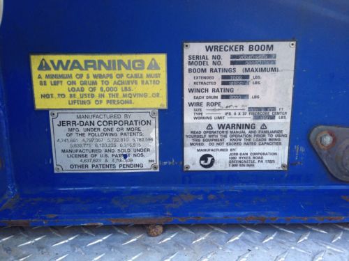 F550 XLT WRECKER JERR-DAN TOW TRUCK, image 7