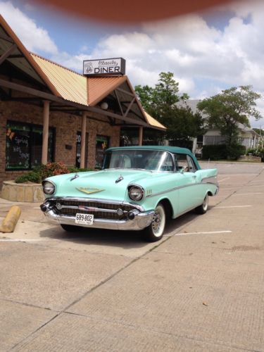 1957 chevrolet bel air base convertible 2-door 4.6l