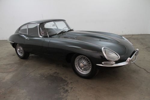 1964 jaguar xke fhc, 3.8l british racing green,manual,wire wheels,chrome bumpers