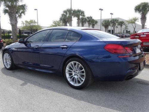 Certified 2013 bmw 650ia m sport gran coupe - 9,592 miles - msrp $102,925.00