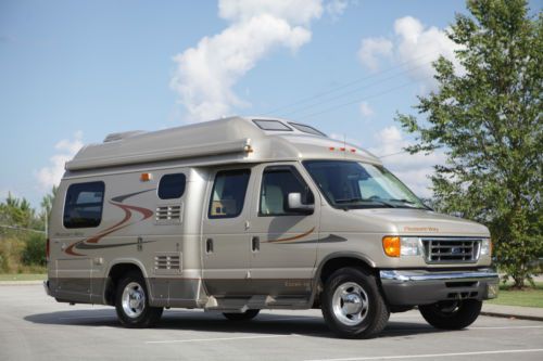 2007 ford e-350 van pleasure-way recreational vehicle rv 5.4l