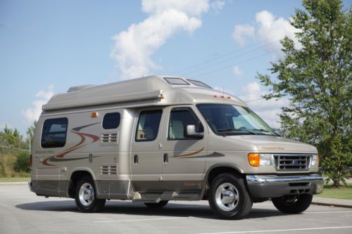 2007 ford e-350 van pleasure-way recreational vehicle rv 5.4l