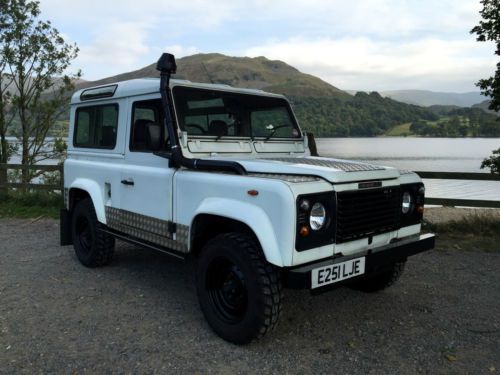 Superb 1987 landrover defender 90 county station wagon factory original diesel