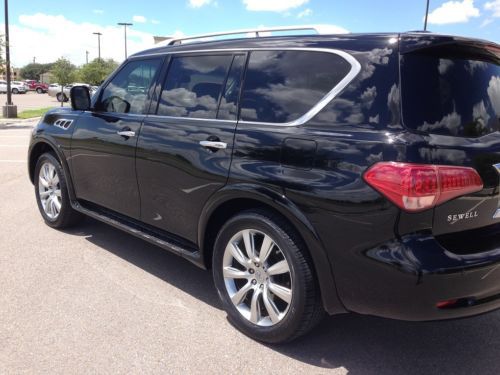 2012 Infiniti QX56 fully loaded excellent condition black on black, US $33,000.00, image 4