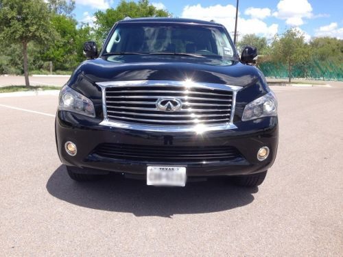 2012 Infiniti QX56 fully loaded excellent condition black on black, US $33,000.00, image 11
