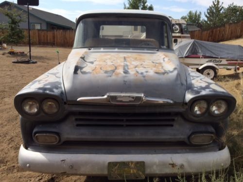 1958 chevrolet truck 3100 apache standard cab pickup 2-door