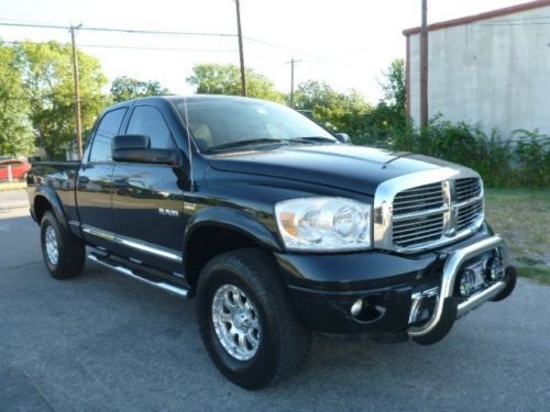 2007 dodge ram 1500 quad cab laramie 4x4 sunroof short bed  ford f-150 silverado