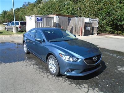 Mazda mazda6 i sport new 4 dr sedan automatic gasoline 2.5l 4 cyl  blue reflex