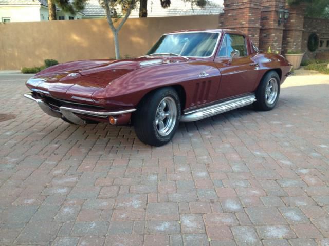 Chevrolet corvette leather, side pipes, teak steer