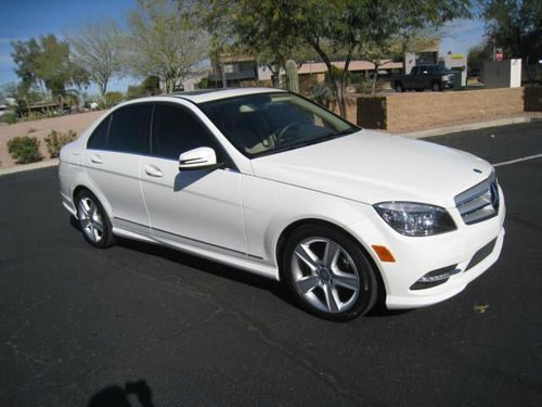 2011 mercedes benz c300 ! sport ! premium ! navigation ! low low miles !