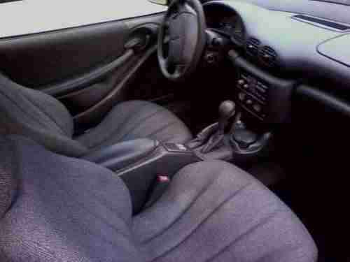 Wow Bright red pontiac sunfire GT convertible florida car with 96386 original mi, image 7