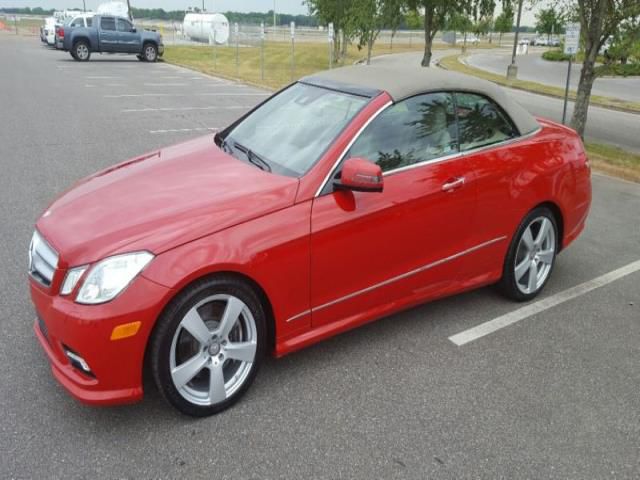 Mercedes-benz: e-class base convertible 2-door