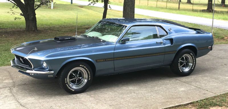 1969 ford mustang mach 1 428 cobra jet