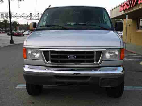 Handicap Wheelchair Van 2007 Ford E-250  Quadriplegic Driver Equipment, US $47,900.00, image 5