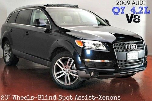 09 audi q7 4.2l push start navigation back up camera 20in wheels fully serviced