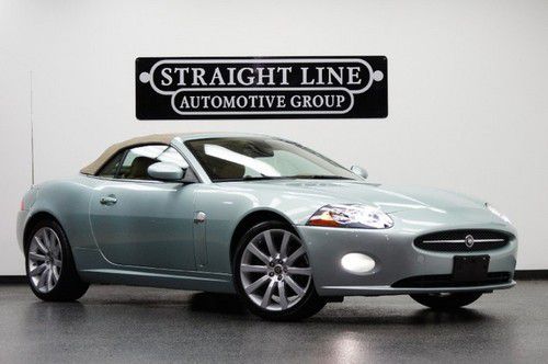 2007 jaguar xk8 convertible w/ navigation and htd seats