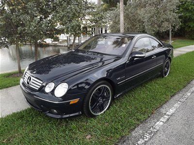 Limited production cl65 amg coupe $183k window + renn tech pkg fl 1 own 66k mi!