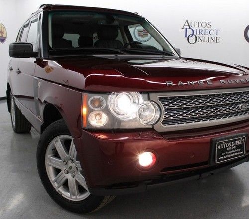 We finance 2006 land rover range rover hse 4wd clean carfax dvd navi hids wrrnty