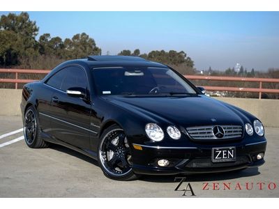 2006 mercedes benz cl55 black amg supercharged 20' wheels msrp $125k 493hp cl 55